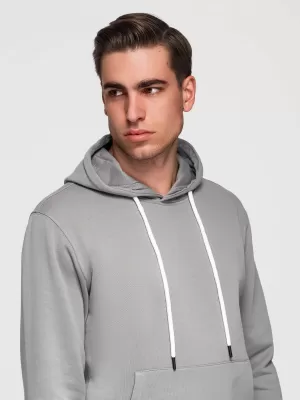 Herren-Sweatshirt OMBRE OM-SSBN-0270 GRAU