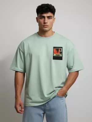 Herren-T-Shirt DSTREET RX5305 HELLGRÜN