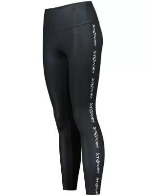Lange Premium-Leggings für Damen (neue Größen) ALTISPORT VOJ/ALW021LEG05 SCHWARZ