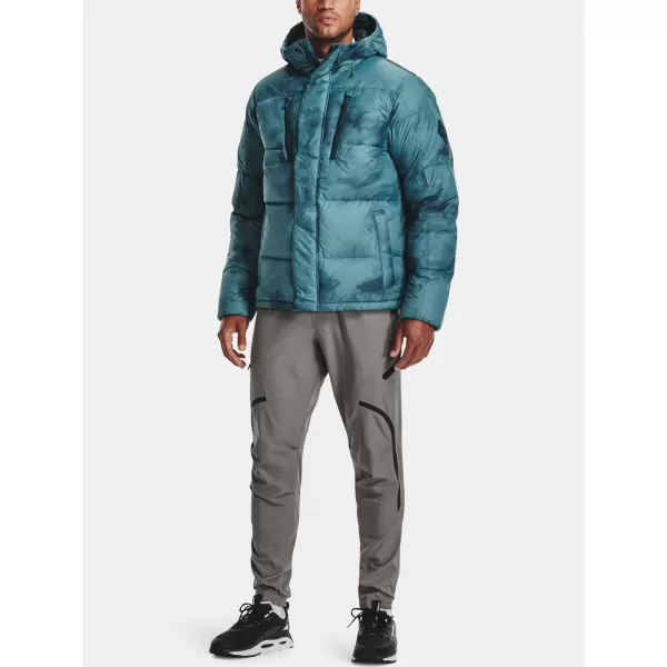  Herrenjacke UNDER ARMOUR UA STORM CGI DOWN PRINTED STORM JKT 1365809-413 BLAU 