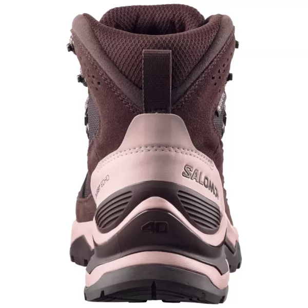  Damenschuhe SALOMON QUEST ECHO GORE TEX L47968500 SCHWARZER KAFFEE/SCHATTENGRAU/SCHWARZ 