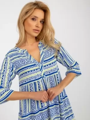 Kleid SUBLEVEL D73771M30214F DUNKELBLAU