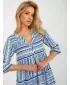 Kleid SUBLEVEL D73771M30214F DUNKELBLAU