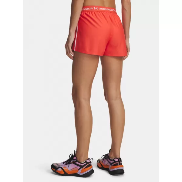  Damen-Shorts UNDER ARMOUR TECH PLAY UP SHORTS 1389882-690 ROT 