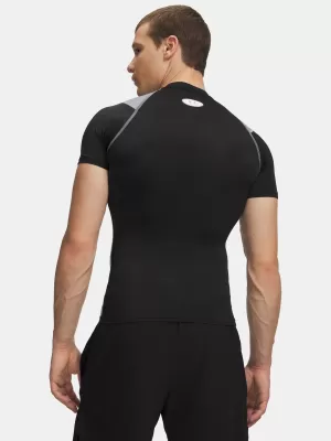 Herren-T-Shirt UNDER ARMOUR UA HG ELITE COMP SS 6015382-008 SCHWARZ