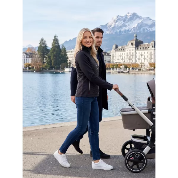  Hybridjacke für Damen ALTISPORT IDONY SCHWARZ 