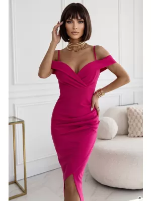 Kleid NUMOCO 564-13 FUCHSIE