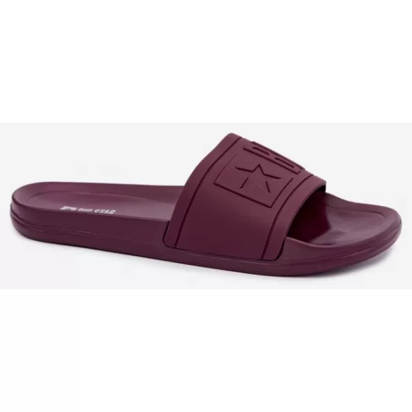  Damenhausschuhe BIG STAR SHOES UU274070 WEIN 