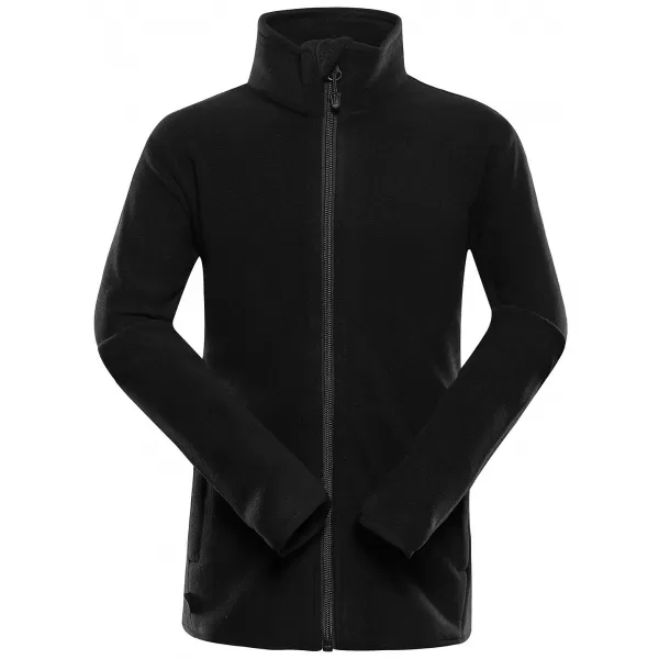  Fleece-Sweatshirt für Kinder ALPINE PRO SIUSO 4 SCHWARZ 