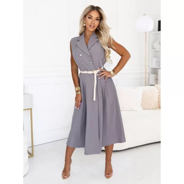  Kleid NUMOCO 596-5 GRAU 