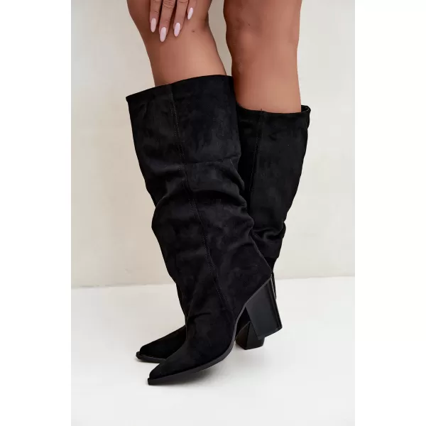  Damenstiefel BOTO 2598A-1 SCHWARZ MATT 