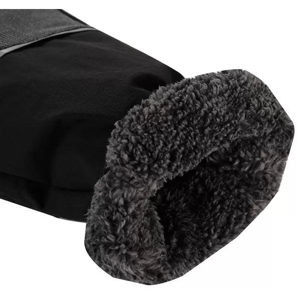  Warme Softshellhose für Kinder ALPINE PRO HERGO SCHWARZ 