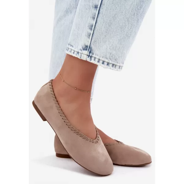  Ballerinas für Damen BOTO 9897 KHAKI 