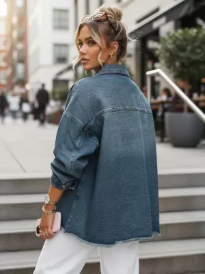 Damenjacke DSTREET TY5683 BLAU