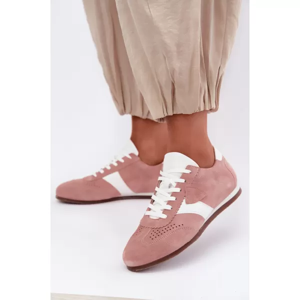  Damen-Sneaker ZAZOO N1412/367/445 ROSA/WEISS 