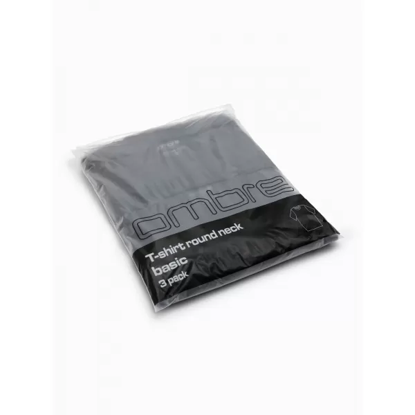  Herren-T-Shirt OMBRE OM-TSBS-0268 SCHWARZ 
