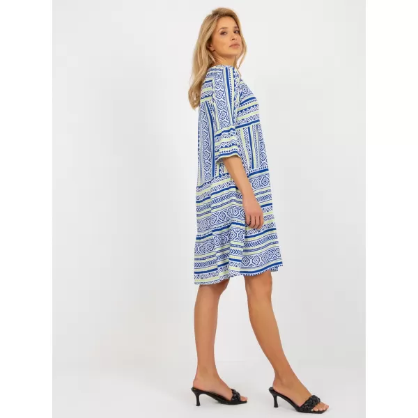  Kleid SUBLEVEL D73771M30214F DUNKELBLAU 
