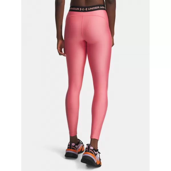  Leggings für Damen UNDER ARMOUR HEATGEAR MESH LEGGING 6010009-600 ROSA 