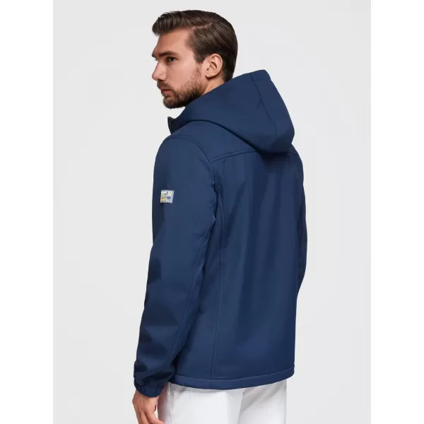 Herren-Softshelljacke OMBRE OM-JANP-0292 MARINEBLAU 