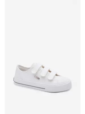 Kinder-Sneaker BIG STAR SHOES TT374169 WEIß