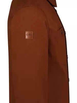 Herren-Flanellhemd NORDBLANC HAZE NBSSM8370 BRAUN