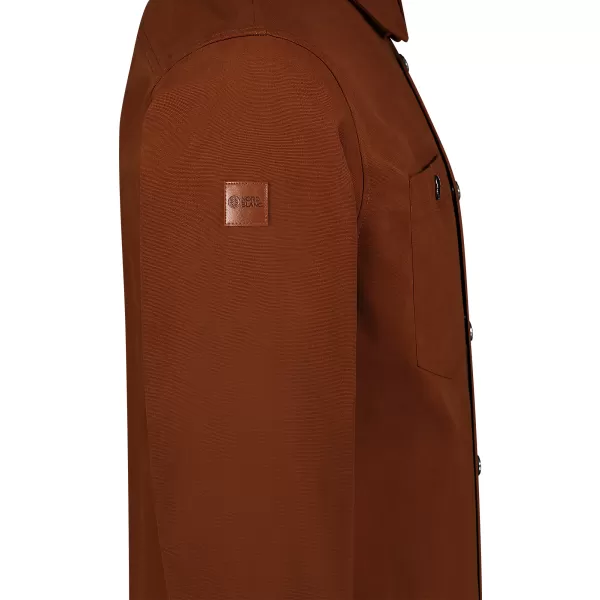  Herren-Flanellhemd NORDBLANC HAZE NBSSM8370 BRAUN 