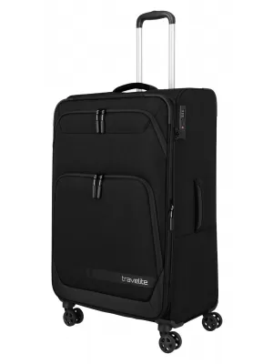 Koffer TRAVELITE Kick Off 4w L exp SCHWARZ