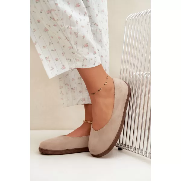  Ballerinas für Damen BOTO 9877 BEIGE 