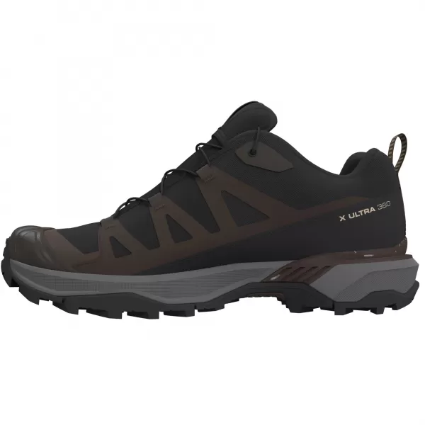  Herrenschuhe SALOMON X ULTRA 360 GORE-TEX L45473300 SCHWARZ/DUNKLES MÖWENGRAU/DUNKLE ERDE 