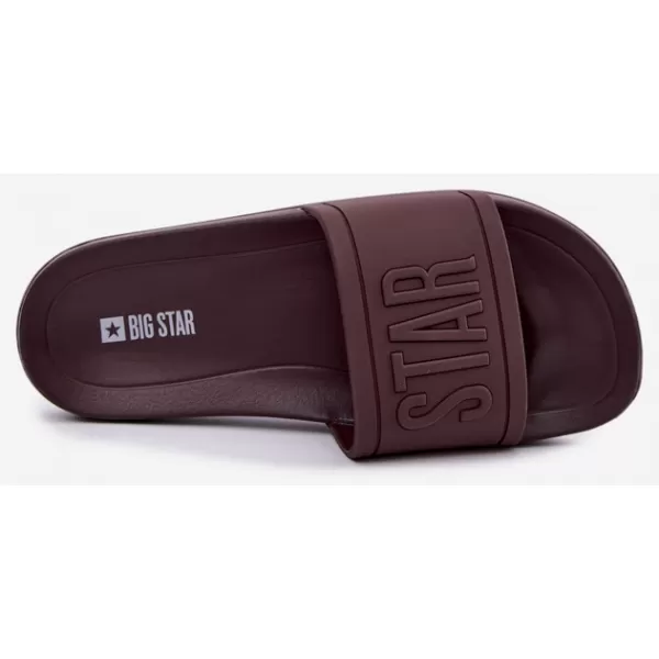  Damenhausschuhe BIG STAR SHOES UU274072 BRAUN 