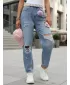 Damenhosen DSTREET UY2984 BLAU