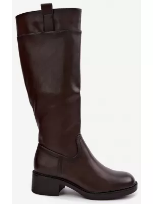 Damenstiefel SERGIO LEONE KZ-22 SCHOKOLADE
