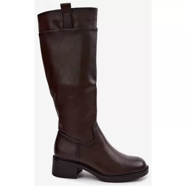  Damenstiefel SERGIO LEONE KZ-22 SCHOKOLADE 