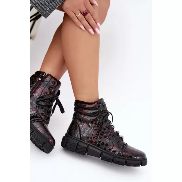  Damenstiefel EVENTO 25BT17-9315 BURGUND 