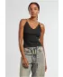 Damen-Tanktop URBAN CLASSICS TB7514A SCHWARZ/CREMEWEIß