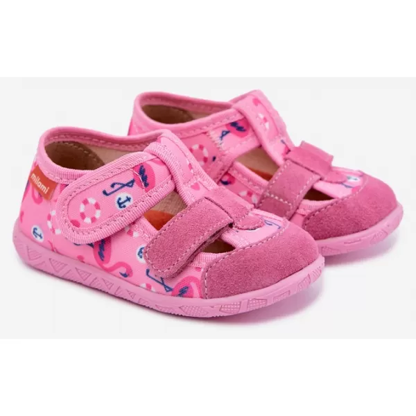  Kinderhausschuhe MILAMI 118/BR-79 ROSA 
