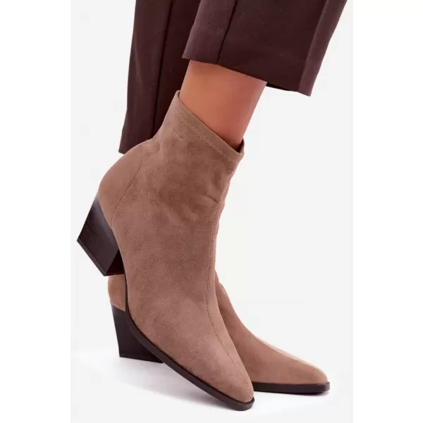  Damen-Stiefeletten BOTO D-209 BROWN BRAUN 