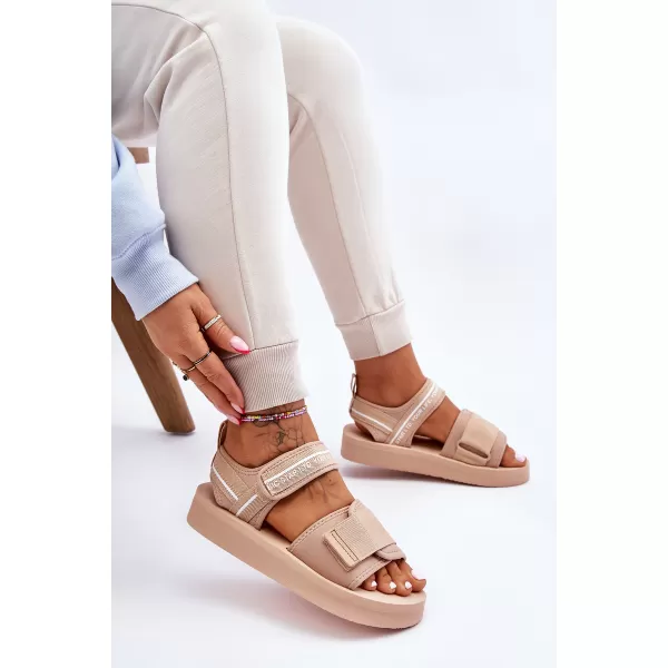  Damensandalen BIG STAR SHOES LL274787 BEIGE 