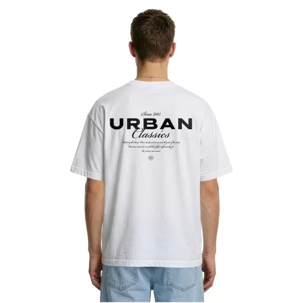  Herren-T-Shirt URBAN CLASSICS TB8665 WEIß 