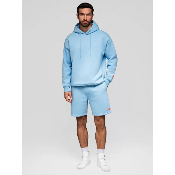  Herren-Shorts OMBRE Z129 HELLBLAU/HELLVIOLETT 