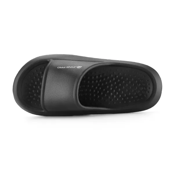  Herrenhausschuhe ALPINE PRO LEREM SCHWARZ 