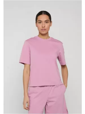 Damen-T-Shirt URBAN CLASSICS TB7172 STAUBIGES ROSA