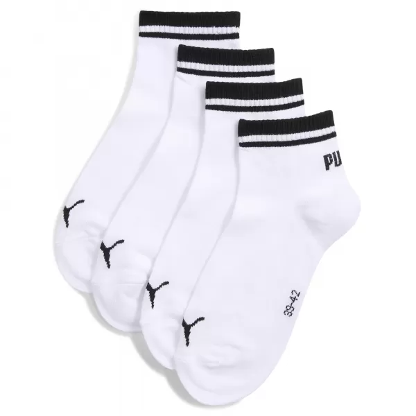  Socken PUMA UNISEX HERITAGE QUARTER 2P WEIß 