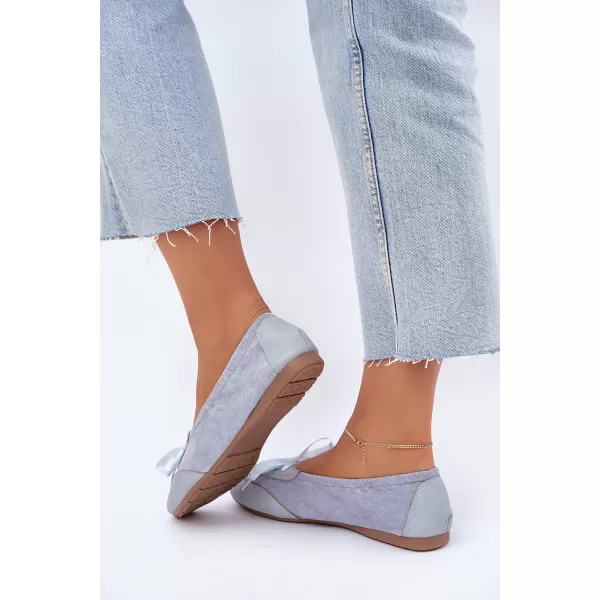  Ballerinas für Damen BOTO 8531 BLAU 