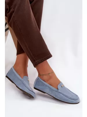 Damenmokassins BOTO QQ-273 BLAU