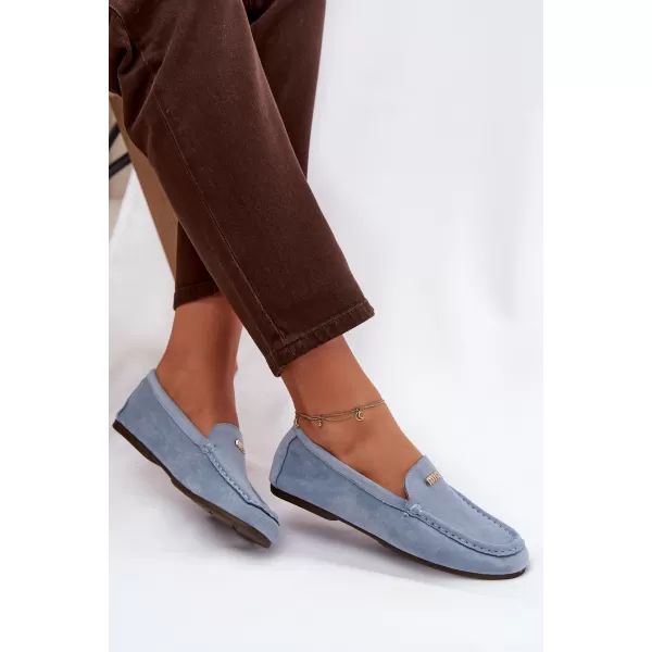  Damenmokassins BOTO QQ-273 BLAU 