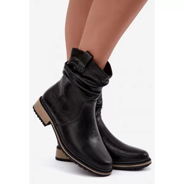  Damenstiefel BOTO ASA295-1 SCHWARZ 