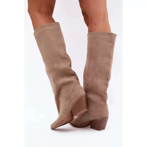  Damenstiefel BOTO 2579A-1 KHAKI 