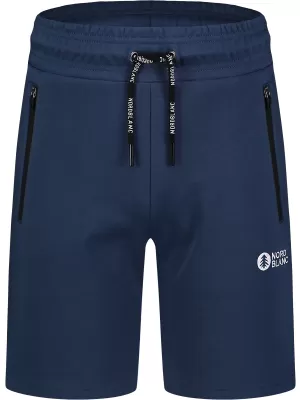 Baumwollshorts für Herren NORDBLANC RELAXEDFIT NBSPM8254 BLAU
