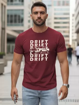 Herren-T-Shirt DSTREET NX5081R ROTWEIN